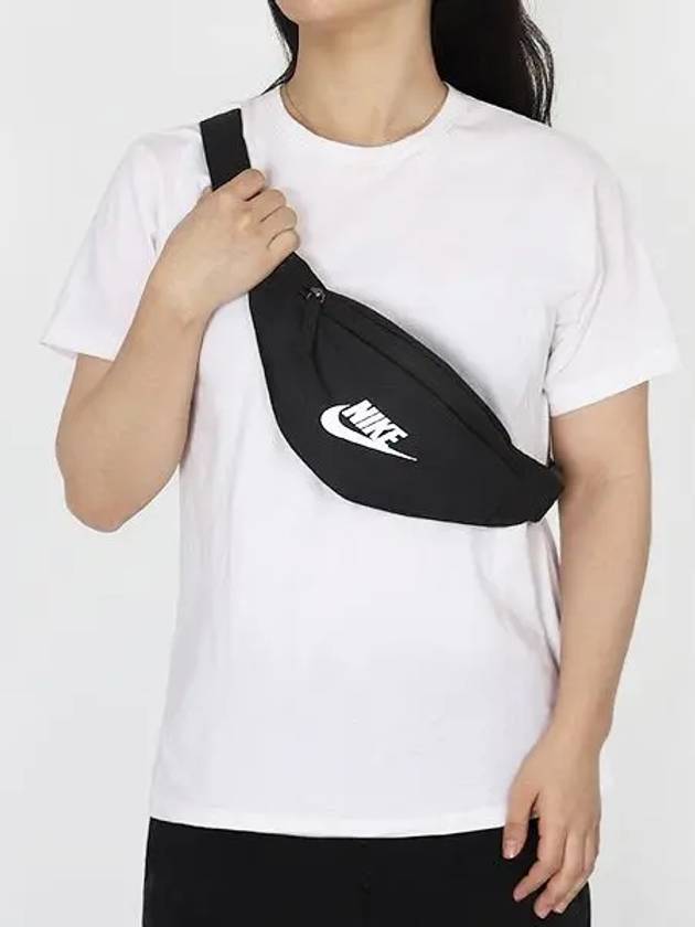 Heritage Waist Small Belt Bag Black - NIKE - BALAAN 2