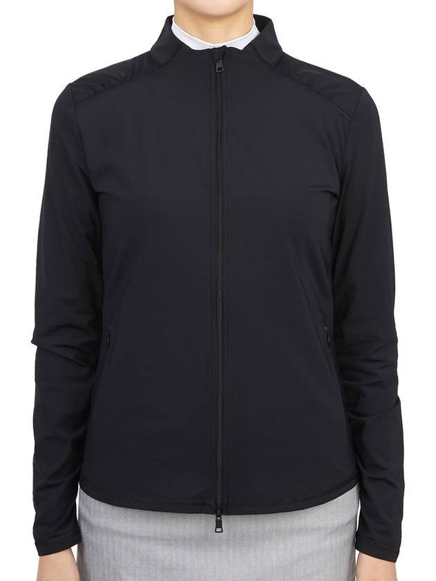 Women's Golf Featherweight Full Zip-Up Jacket Black - G/FORE - BALAAN 2