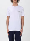 Short Sleeve T-Shirt 8NPT52PJM5Z 1100 White - EMPORIO ARMANI - BALAAN.