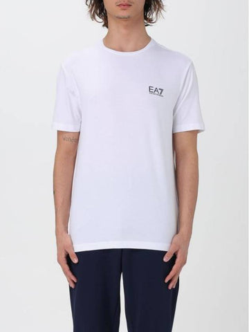 Short Sleeve T-Shirt 8NPT52PJM5Z 1100 White - EMPORIO ARMANI - BALAAN.