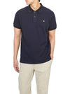 Classic ORB Logo Polo Shirt Navy - VIVIENNE WESTWOOD - BALAAN 5