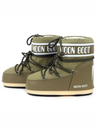 Icon Low Nylon Winter Boots Khaki - MOON BOOT - BALAAN 2