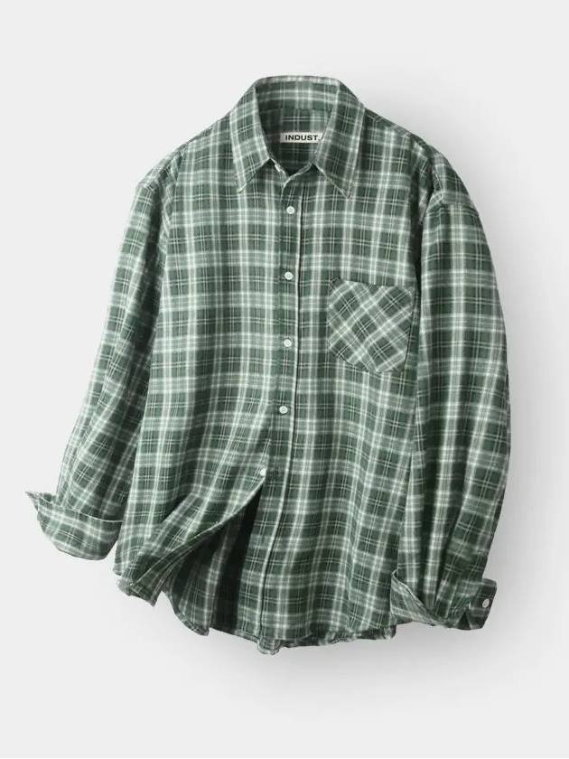 Forest Memory Check Shirt Green - INDUST - BALAAN 6