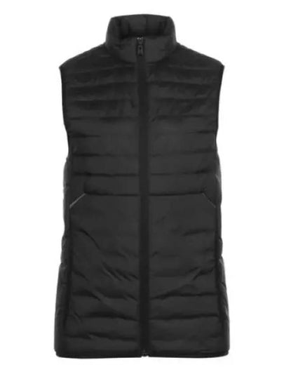 Regular Fit Water-Repellent Fabric Padded Vest Black - HUGO BOSS - BALAAN 2