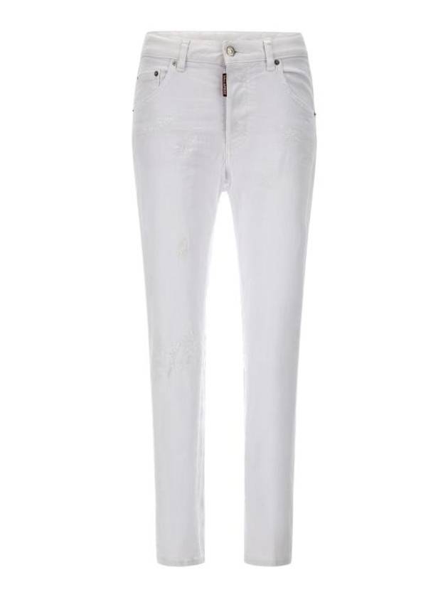 Dyed Skinny Dan Jeans White - DSQUARED2 - BALAAN 1