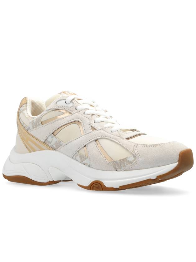 Michael Michael Kors Sneakers Leo, Women's, Cream - MICHAEL KORS - BALAAN 4