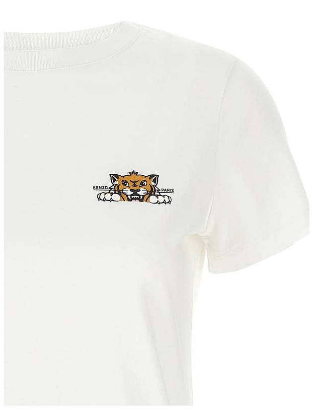 Kenzo 'Happy Tiger' T-Shirt - KENZO - BALAAN 3