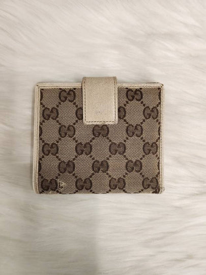 Daol Beomeo Branch GG Supreme Jacquard Half Wallet 112664 Condition B - GUCCI - BALAAN 2