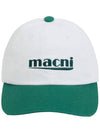 SIGNATURE LOGO MIX BALL CAP GREEN - MACNI - BALAAN 1