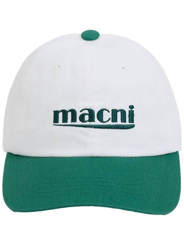 SIGNATURE LOGO MIX BALL CAP GREEN - MACNI - BALAAN 1