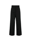 High Waist Wide Pants Black - OFF WHITE - BALAAN 2