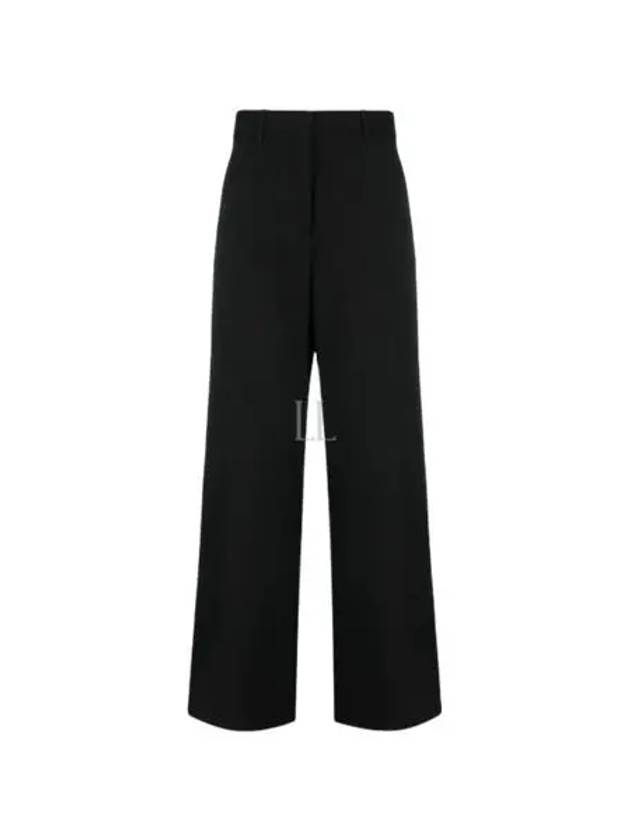 High Waist Wide Pants Black - OFF WHITE - BALAAN 2