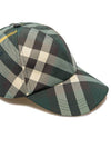 Check pattern ball cap green - BURBERRY - BALAAN 5