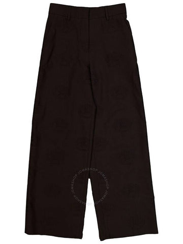 Burberry Black Jane Ekd Trousers Brand Size 6 US Size 4 - BURBERRY - BALAAN 1