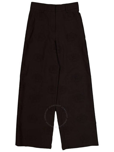 Burberry Black Jane Ekd Trousers Brand Size 6 US Size 4 - BURBERRY - BALAAN 1