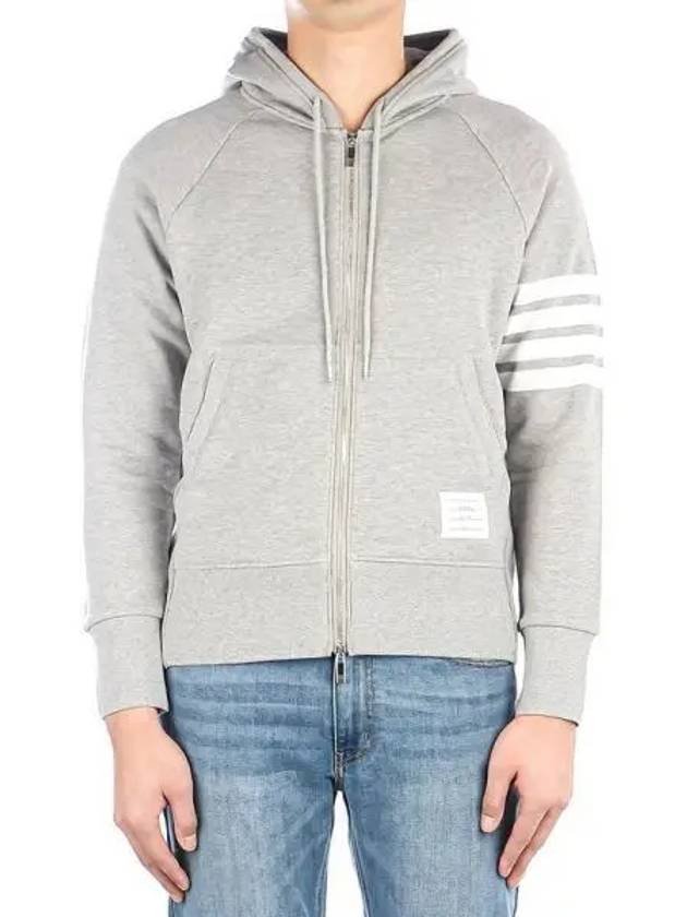 Men s hooded zip up 270268 - THOM BROWNE - BALAAN 1