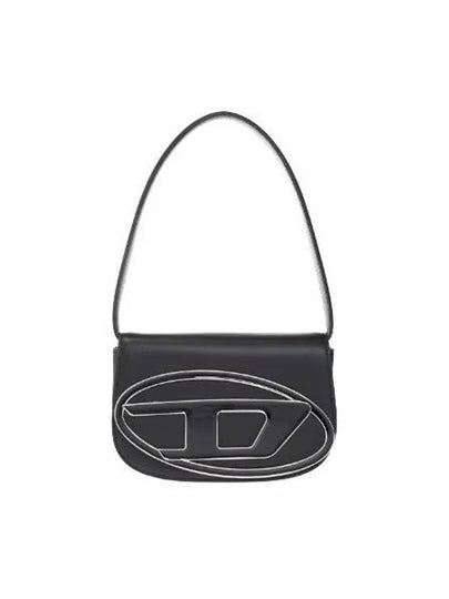 1DR Nappa Leather Shoulder Bag Black - DIESEL - BALAAN 2