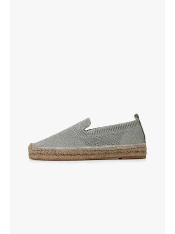 Women s Monili Loop Knitted Espadrilles Dark Gray - BRUNELLO CUCINELLI - BALAAN 1