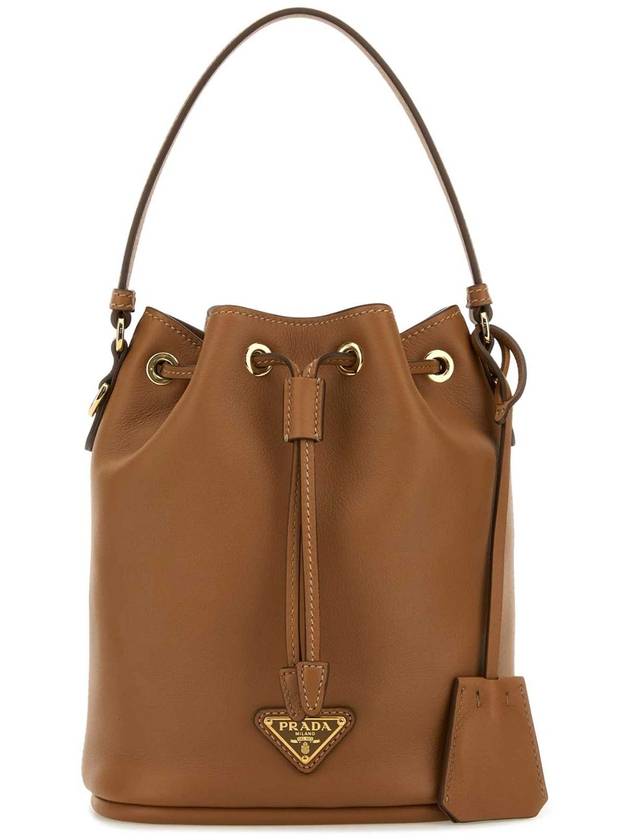 Re-Edition 1978 Re-Nylon Mini Bucket Bag Brown - PRADA - BALAAN 2