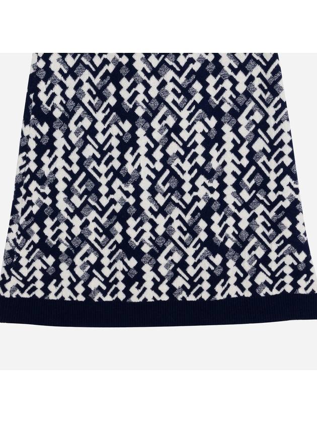Women s Knit Skirt Navy P24T0P 21378 1WZV F0OGO - PRADA - BALAAN 3
