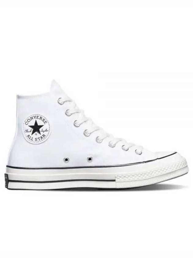 Chuck 70 Black Pinstripe High Top Sneakers White - CONVERSE - BALAAN 2