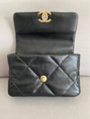 19 Lambskin Medium Hand Cross Bag Black - CHANEL - BALAAN 8