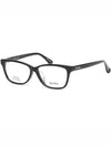 Glasses frame MM5013F 001 square horn rim Asian fit - MAX MARA - BALAAN 7