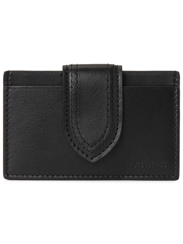 Le Porte Carte Bambino Flap Card Wallet  Black - JACQUEMUS - BALAAN 2