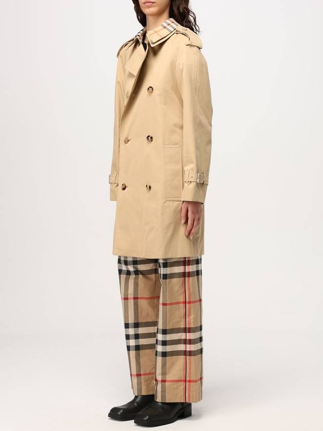 Vintage Check Cotton Trench Coat Beige - BURBERRY - BALAAN 5