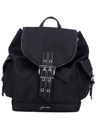 Ganni Bucky Backpack Small - GANNI - BALAAN 1