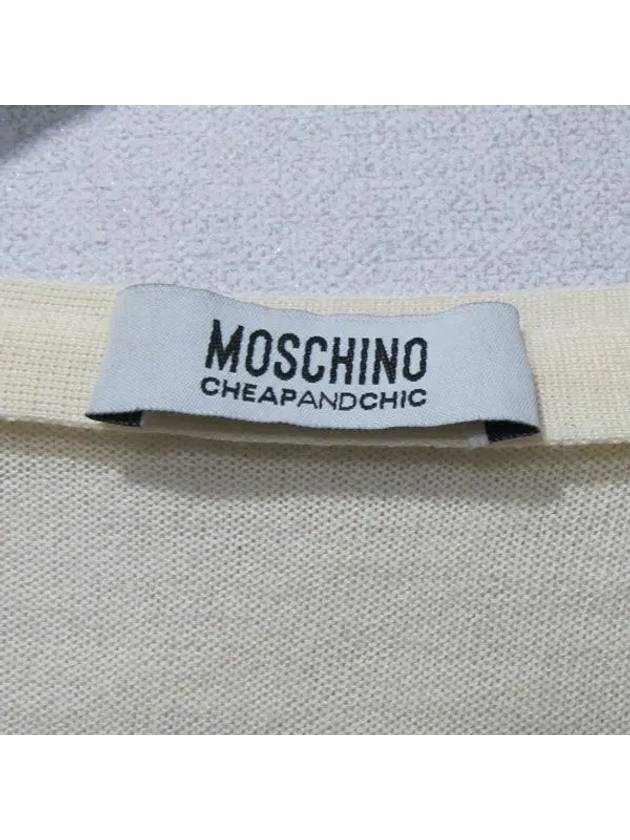 Smith Market Used Luxury Wool Knit Women s Clothing - MOSCHINO - BALAAN 3