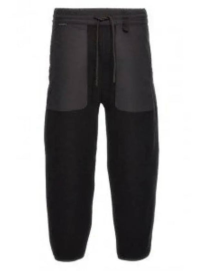 Men's Cotton Track Pants Black - MONCLER - BALAAN 2