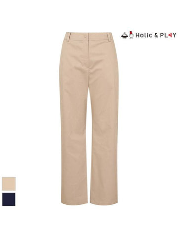 casual cotton touch chino pantsHE2WPT006 - HOLIC&PLAY - BALAAN 1