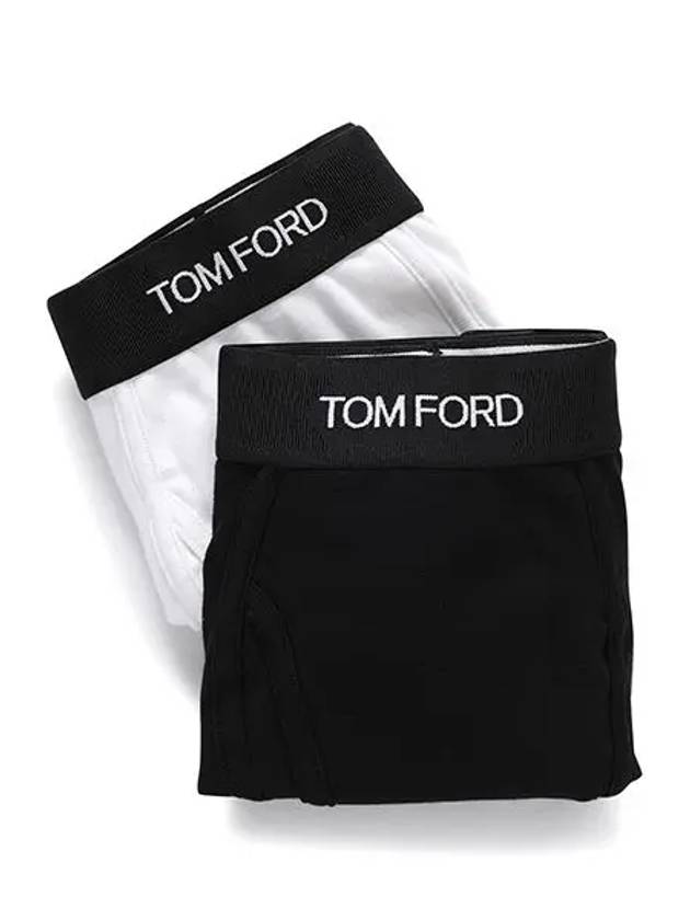 Men's Cotton Boxer Briefs 2 Pack - TOM FORD - BALAAN 5