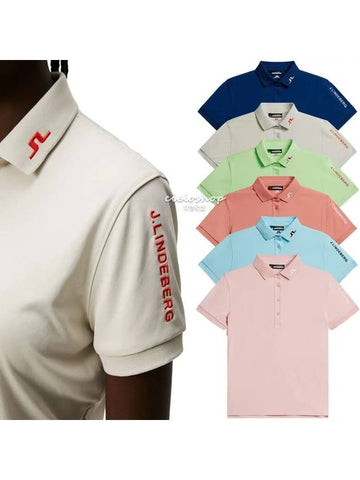 Tour Tech Women’s Golf Polo Short Sleeve T-Shirt GWJT09006 - J.LINDEBERG - BALAAN 1