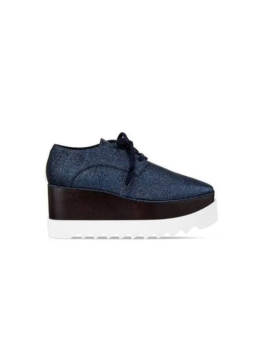 Elyse platform shoes dark blue - STELLA MCCARTNEY - BALAAN 1