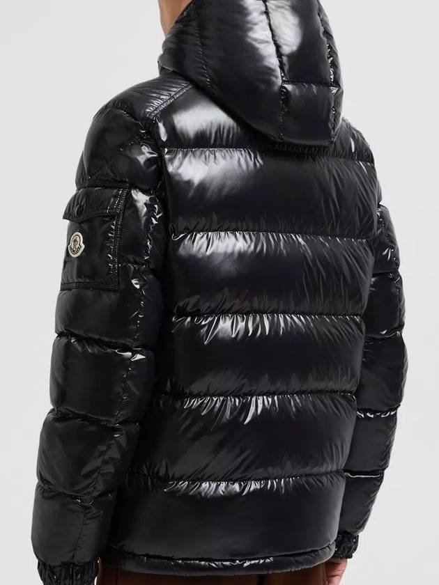 Men's Maya Short Down Padding Black - MONCLER - BALAAN 5