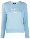 Women's Tina Sweatshirt Light Blue - A.P.C. - BALAAN 3