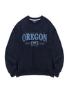 Oregon Overfit Sweatshirt Navy - TAILOR STUDIO - BALAAN 2