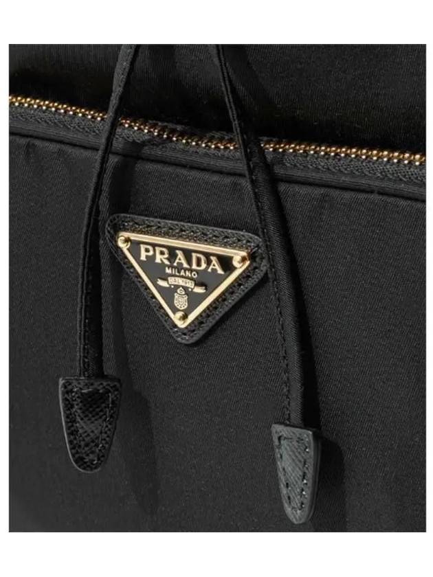 Duet Re-Nylon Bucket Bag Black - PRADA - BALAAN 5