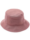 Couture Embroidered Logo Bucket Hat Pink - DIOR - BALAAN 4