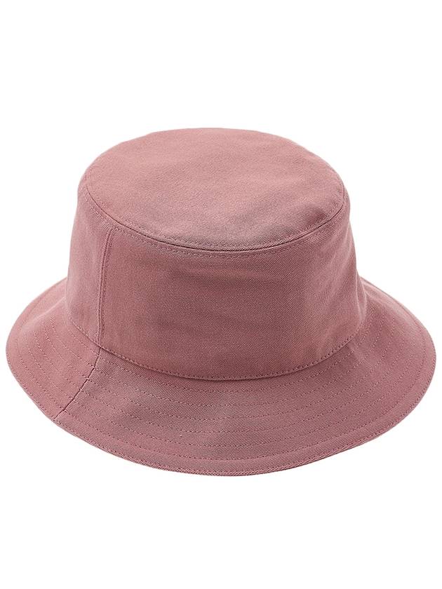 Couture Embroidered Logo Bucket Hat Pink - DIOR - BALAAN 4