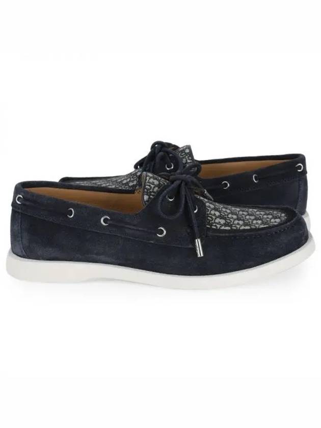 Granville Suede Boat Navy - DIOR - BALAAN 2