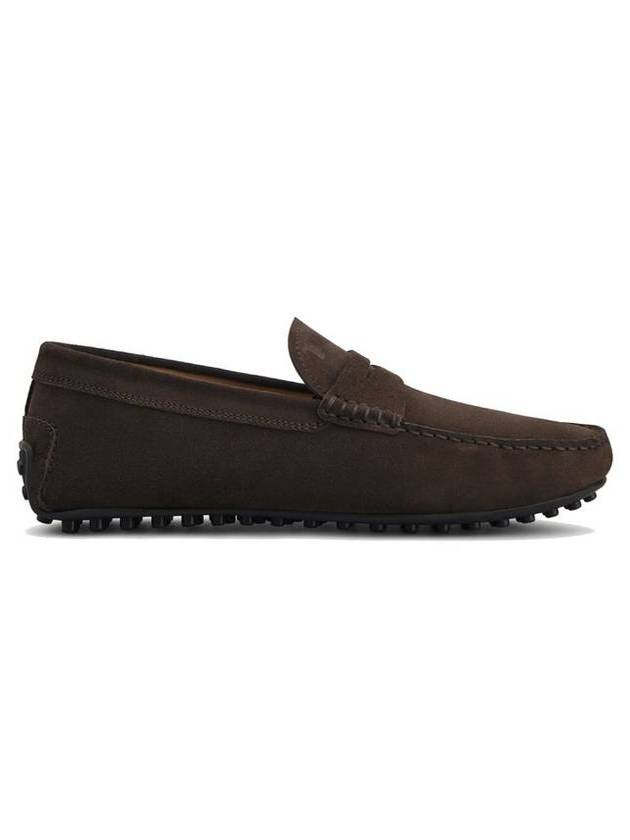 City Gomino Driving Shoes Brown - TOD'S - BALAAN.