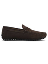 City Gomino Driving Shoes Brown - TOD'S - BALAAN 1