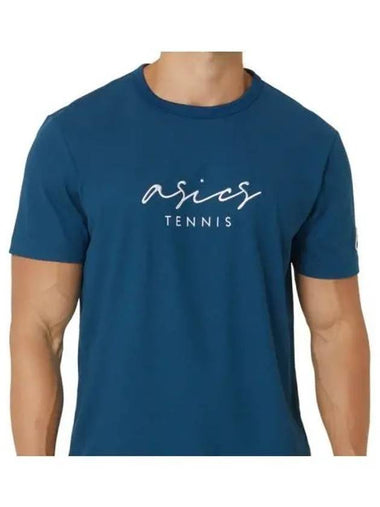 Men s Classic Graphic Tee 2041A288412 Short Sleeve Round T Shirt - ASICS - BALAAN 1