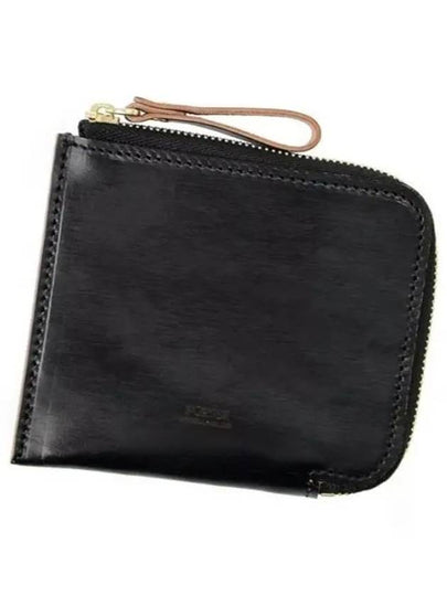 Film L-Shaped Fastener Zipper Half Wallet Black - PORTER YOSHIDA - BALAAN 2