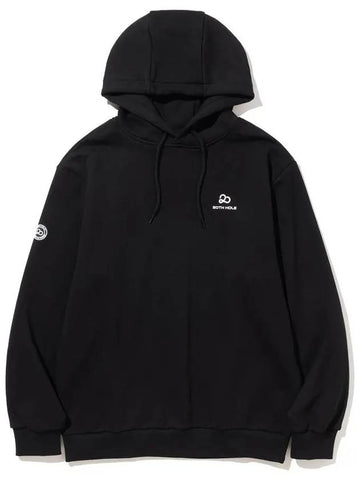 Logo basic unisex hooded t-shirt BLACK - 20THHOLE - BALAAN 1