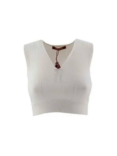 Tunica Knit Sleeveless White - MAX MARA - BALAAN 2