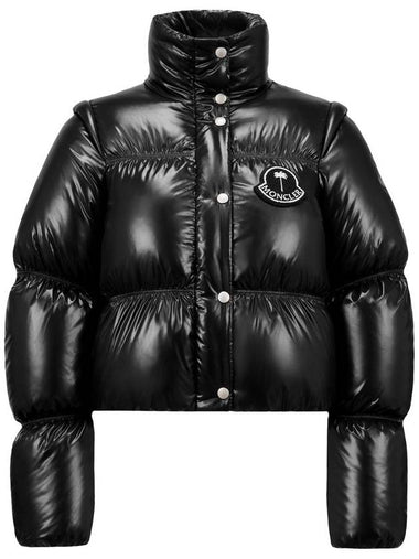 MONCLER GENIUS Coats Black - MONCLER - BALAAN 1